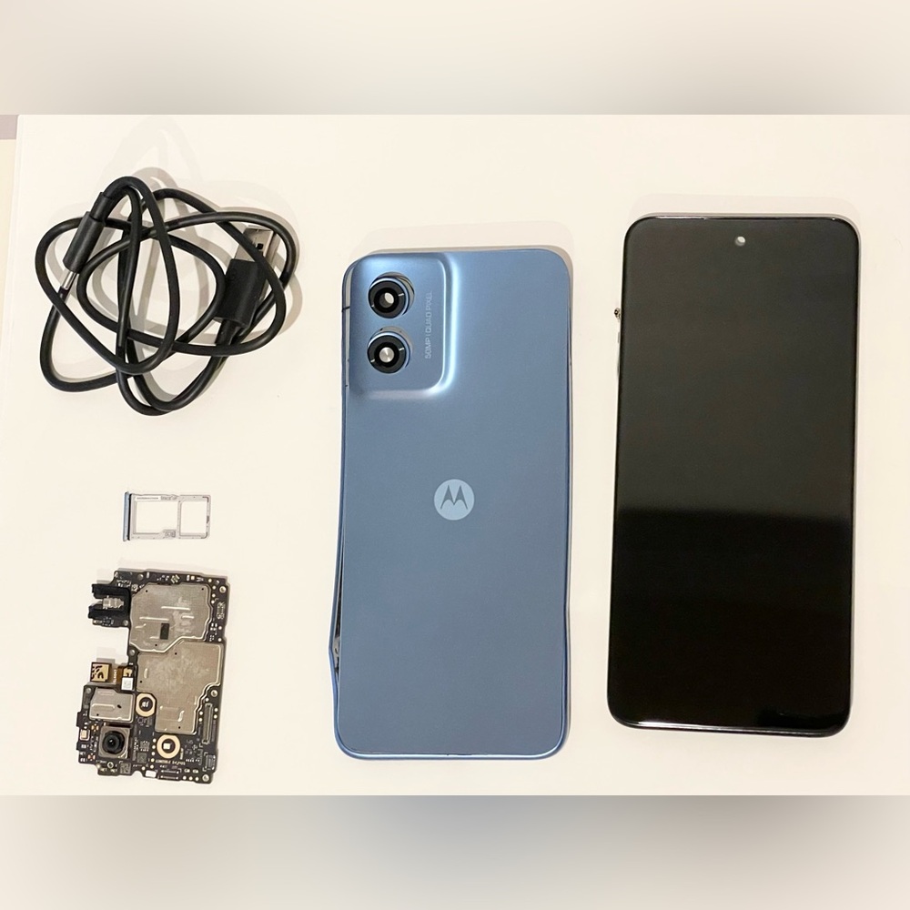 FOR PARTS Motorola Moto G Play 2024 - Blue - *AS-IS FOR SALVAGE/PARTS